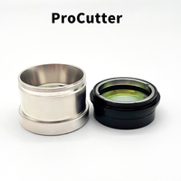 Lentille de focalisation Procutter PRECITEC HPSSL F150 D37 AR bi-convexe pour tête de laser à fibre 20KW, miroir collimateur, lentille ménisque D37f100