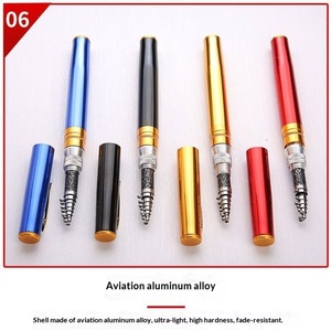 Juego de Cañas de Pescar Ultraligeras de Fibra de Vidrio para Principiantes - Caña de <span class=keywords><strong>Mar</strong></span> para Lanzamiento a Larga Distancia con Señuelos Pequeños, Ultraligera para Pesca en Balsa - Product Image 2