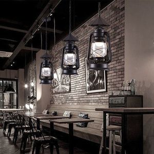 レトロホースランタン昔ながらの灯油ランプ工業スタイルコーヒーショップホテル装飾シャンデリアキッチン用 - Product Image 6