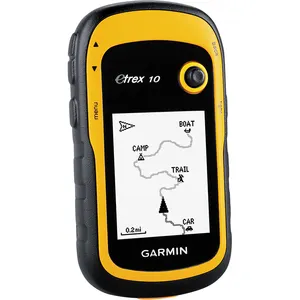 Survei GPS dengan Tali Penyandang Leher dan Kabel USB Akurasi Tinggi ETrex GPS Luar Ruangan Genggam
