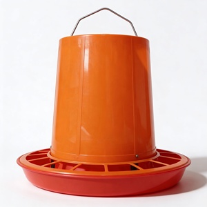 Nouvelle usine OEM ODM, logo personnalisé, mangeoire à volaille en plastique, seau à nourriture pour poulets, haute productivité pour les distributeurs - Product Image 1
