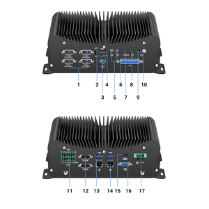 Komputer Mini Kelas Industri 2 Lan 6 COM RS232 RS485 Tanpa Kipas 6*USB <span class=keywords><strong>Embedded</strong></span> X86 Pfsense <span class=keywords><strong>Ubuntu</strong></span> Mini Router <span class=keywords><strong>PC</strong></span> - Product Image 6