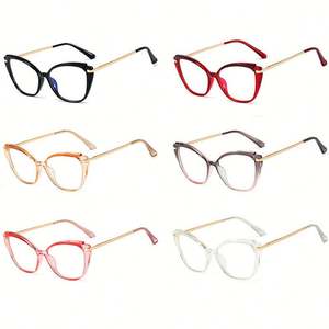 Gafas de Computadora TR90 Retro de Moda con Logotipo Personalizado, Gafas de Ojo de Gato para Mujer, Gafas Anti Luz Azul para Mujer - Product Image 6