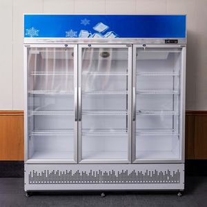 Refrigerador Comercial para Supermercados, Refrigerador <span class=keywords><strong>de</strong></span> Exhibición con Enfriamiento por Aire para Bebidas, <span class=keywords><strong>CocaCola</strong></span>, Pepsi y Otras Bebidas - Product Image 6