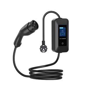 Chargeur EV portable intelligent avec grand écran LCD, contrôle par application Wi-Fi, 3,5 kW, 7 kW, 11 kW, 22 kW, niveau 2, EVSE Type 2, GBT Type 1, étanche - Product Image 4