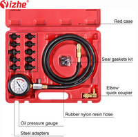 Kit de test de compression professionnel YIZHE, manomètre de pression d'huile moteur 0-140 PSI pour outils de réparation de carrosserie automobile