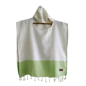 Trùm đầu Poncho khăn bãi biển thay đổi áo choàng tùy chỉnh nhanh chóng khô trùm đầu chăn Poncho gà tây - Product Image 2
