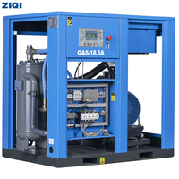 La Technologie allemande Industrielle 15 Kw 20 Hp 100 Cfm 220V 380V 400V Rotary Vis Compresseur D'air Avec Variateur de Fréquence