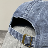 Gorra de Béisbol de 6 Paneles, Estilo Vintage Lavado, con Logotipo Personalizado Bordado en 3D de Alta Calidad en Algodón, Fabricación Personalizada