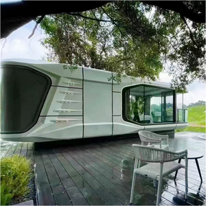 <span class=keywords><strong>Espace</strong></span> de nacelle de dirigeable, Capsule Hôtel <span class=keywords><strong>Micro</strong></span> Navire Avion vacances Maison de capsule moderne Maison préfabriquée Maison de capsule/ - Product Image 3