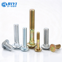 Boulon de fixation pour rayonnage en acier au carbone 304 sur mesure, tête ronde, col carré, vente en gros en vrac, direct usine