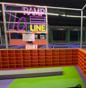 Comercial Family Sport Center Ticket Manage Sysetm Adventure Park Kids Indoor Playground Trampoline Park - Product Image 1