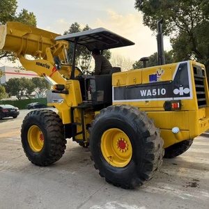 รถตักล้อยางโคมัตสึ WA510 สภาพใหม่ 95% ขายดี รถตักล้อยางมือสอง โคมัตสึ WA 380 320 470 500 510 - Product Image 5