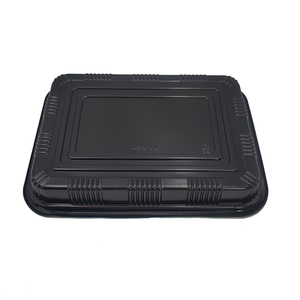 JY-830 Caja <span class=keywords><strong>de</strong></span> Plástico Negra para Helados al por Mayor, Bandeja Desechable para Sushi, Envase <span class=keywords><strong>de</strong></span> Plástico para Alimentos - Product Image 6