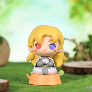 Figurines de collection tendance en PVC de la série <span class=keywords><strong>Douluo</strong></span> Dalu Novel Forest, boîte aveugle, colorées, unisexes, Tang San Xiao Wu, statues de jouets, 10-14 cm - Product Image 5