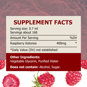 High Quality Raspberry Ketones Liquid Drops with Raspberry Ketones Health Appetite Metabolism Booster Digestion Liquid Drops - Product Image 2