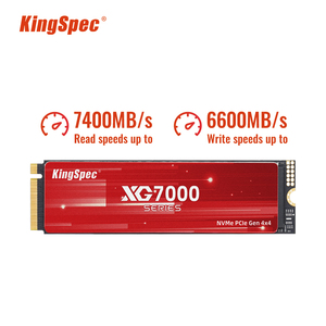 KingSpec XG7000 SSD M.2 NVMe PCIe 4.0 Gen4 2280 Super Haute Qualité 7400 Mo/s 512 Go 1 To 2 To 4 To 3D NAND TLC Disque SSD - Product Image 3