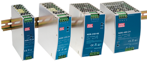 NDR-120-24 120W แหล่งจ่ายไฟราง DIN AC-DC แบบเอาต์พุตเดี่ยว 24V 5A เกรดอุตสาหกรรม 90-264VAC ประสิทธิภาพ 89% 150mVp-p - Product Image 4