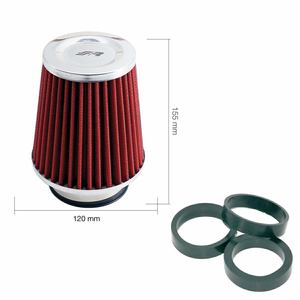 Filtro de Aire Cónico de Algodón Rojo - Product Image 1