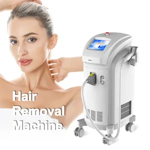 1064 755 808nm diode laser hair removal machine for acne treatment whitening with Medical CE and USA 510K