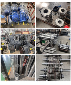 VANEST Multifunktions-Zerkleinerer für Holzabfälle, Metall, Karton, Papier, Kunststoff Kleiner Schredder Industrielle Abfallentsorgung - Product Image 4