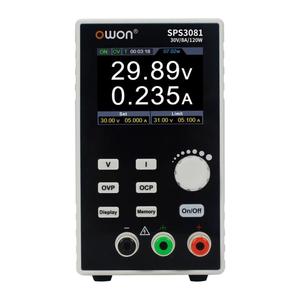 OWON SPS6051 60V 5A 150W ซีรีส์ไร้พัดลมแบบเงียบ  แหล่งจ่ายไฟแบบเชิงเส้นที่ตั้งโปรแกรมได้สำหรับการใช้งาน SVC  หน้าจอแสดงผล TFT LCD ดิจิตอล SPS6051 - Product Image 1