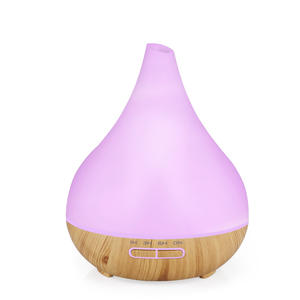Difusor de Aromas Jcsy 314, Humidificador Ultrasónico de 500 ml, Base de Madera Blanca, para Uso en el Hogar y Dormitorio - Product Image 2