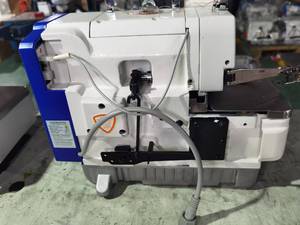 New Direct Drive Flat-Bed Industrial Overlock <b>Sewing</b> <b>Machine</b> High-Speed 5000 Stitches/Minute 4.8 Stitch Length Double Needle - Product Image 4