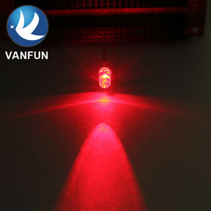 Vanfun 5mm tête LED Diode bande transparente sans bordure émettant blanc rouge bleu vert lumière 5V Max inverse Volta 1W Max trou de puissance - Product Image 5