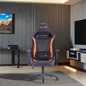 Meilleure chaise de jeu d'ordinateur maître en cuir de style course pour chaise de course de joueur - Product Image 2