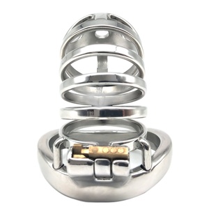 Anillo de Castidad de Acero Inoxidable para Hombre, Jaula para Pene con Catéter y Bloqueo Discreto, Cinturón de Castidad, Juguete Sexual para Hombre - Product Image 5