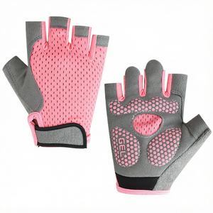 Guantes de Ciclismo Transpirables de Medio Dedo, Antideslizantes, con Pantalla Táctil, para Deportes al Aire Libre, Precio al por Mayor, Diseño Personalizado OEM - Product Image 1