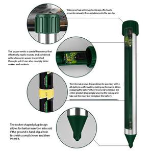 Ahuyentador de <span class=keywords><strong>Ratones</strong></span> por Vibración Sónica a Prueba de Agua, Estaca para Jardín, Patio, Granja, <span class=keywords><strong>Contra</strong></span> Topos, <span class=keywords><strong>Ratones</strong></span> y Roedores - Product Image 5
