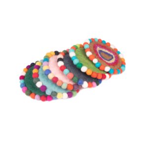 Alfombras, tapetes y posavasos de fieltro de lana hechos a mano con diseños únicos, perfectos para el hogar, el dormitorio, la sala de estar o el hotel. - Product Image 1