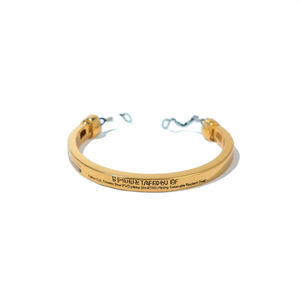 Brazalete de Moda en Acero Inoxidable 316L con Baño de Oro PVD, Diseño Trenzado Resistente y Sostenible - Product Image 2