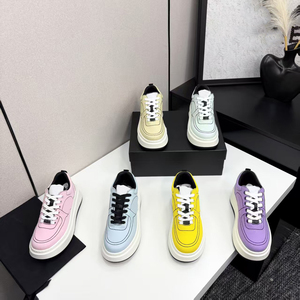 Zapatillas Deportivas Tejidas Transpirables para Mujer, Primavera-Verano 2026, Versátiles, Casuales, con Plataforma - Product Image 1