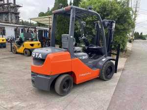 Chariots élévateurs diesel Mitsubishi TCM d'occasion à deux étages 4x4 de 2,5 tonnes, 3 tonnes, 4 tonnes, 5 tonnes, 16 tonnes - Product Image 6