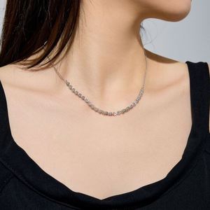Collier à pendentifs à plusieurs couches en argent 925 plaqué rhodium, design exquis Dylam, bijoux fins pour femmes - Product Image 3