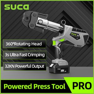 Outil de sertissage de tuyaux en cuivre fonctionnant sur batterie SUCA SC-1550A, outil de pressage sans fil, machine de pressage hydraulique - Product Image 2