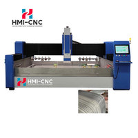 Máquina de Centro de Procesamiento de Vidrio CNC de 3 Ejes, 3-20 mm, Automática, para Corte, Perforación, Fresado, Pulido y Rectificado de Espejos de Vidrio