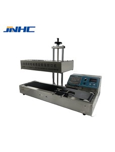 Máy tính để bàn liên tục nắp chai nhôm Lá Nhiệt niêm phong làm mát không khí cảm ứng điện từ niêm phong máy - Product Image 3