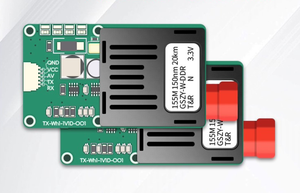 Terminal Óptico TTL Específico para UAV, Módulo de Video de 1 Canal UART/SBUS a Fibra, Integrado Cielo-Tierra - Product Image 2