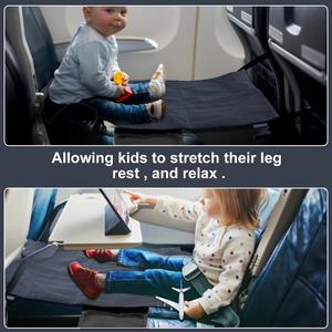 Extensor de Asiento de Avión Portátil para Viajes, Reposapiés para Niños, Cama de Viaje con Pedales para Bebés, Hamaca Reposapiés para Niños - Product Image 6