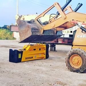 เบรคเกอร์ไฮดรอลิกแบบกล่อง81A Sb ความจุ18-26ตันสำหรับรถขุดสภาพใหม่อุปกรณ์ก่อสร้างเครื่องสะสมแกน - Product Image 5