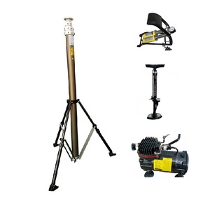 Mât télescopique de caméra portable monté sur <span class=keywords><strong>site</strong></span> temporaire de 4 m, 5 m, 7 m, 8 m - Product Image 2