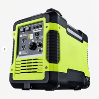 Générateur silencieux portable à onduleur 2 kVA 220 V triphasé avec démarrage à distance pour usage domestique