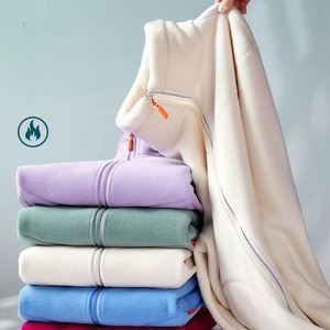Abrigo <span class=keywords><strong>polar</strong></span> de doble cara para parejas, <span class=keywords><strong>chaqueta</strong></span> cálida gruesa a prueba de viento para hombres y mujeres, chaquetas para senderismo, Camping y pesca al aire libre, talla grande 5XL - Product Image 1
