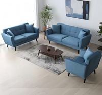 Canapé modulaire en forme de L en tissu technique imperméable, canapé moderne en Leathaire pour appartement, salon, prix d'usine