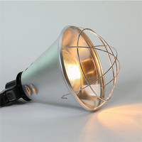 Support de lampe chauffante E27 pour poulailler, abat-jour isolant pour lampe infrarouge, pour élevage avicole et utilisation animale