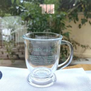 401-500ml di vendita calda ragazza carina rosa fiocco di vetro tazza di tè caffè bere festa a casa uso boccale di birra con acqua capacità di birra di vetro - Product Image 5